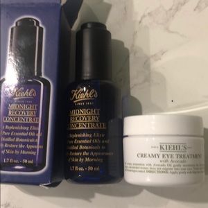 Kiehl’s Midnight Recovery Cream/Avocado Eye Cream